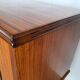 1960s sideboard with decorated doors in wood and brass
