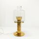 Scandinavian lamp Hans-Agne Jakobsson brass and glass B 102