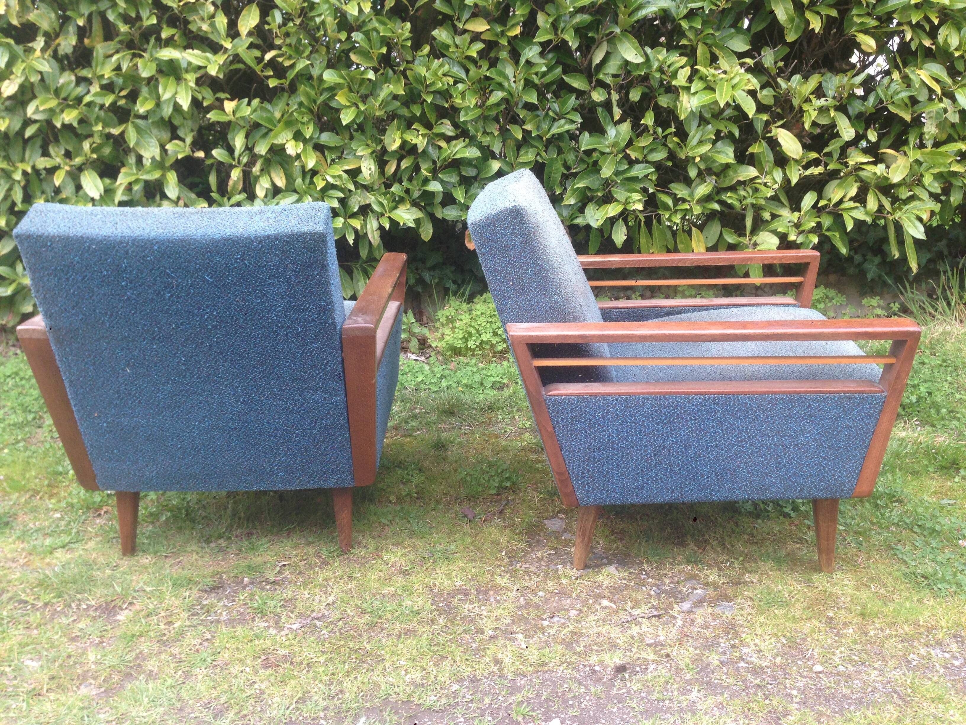 Cocktail chairs of Eastern country origin 60s
