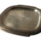 Art Deco silver metal tray