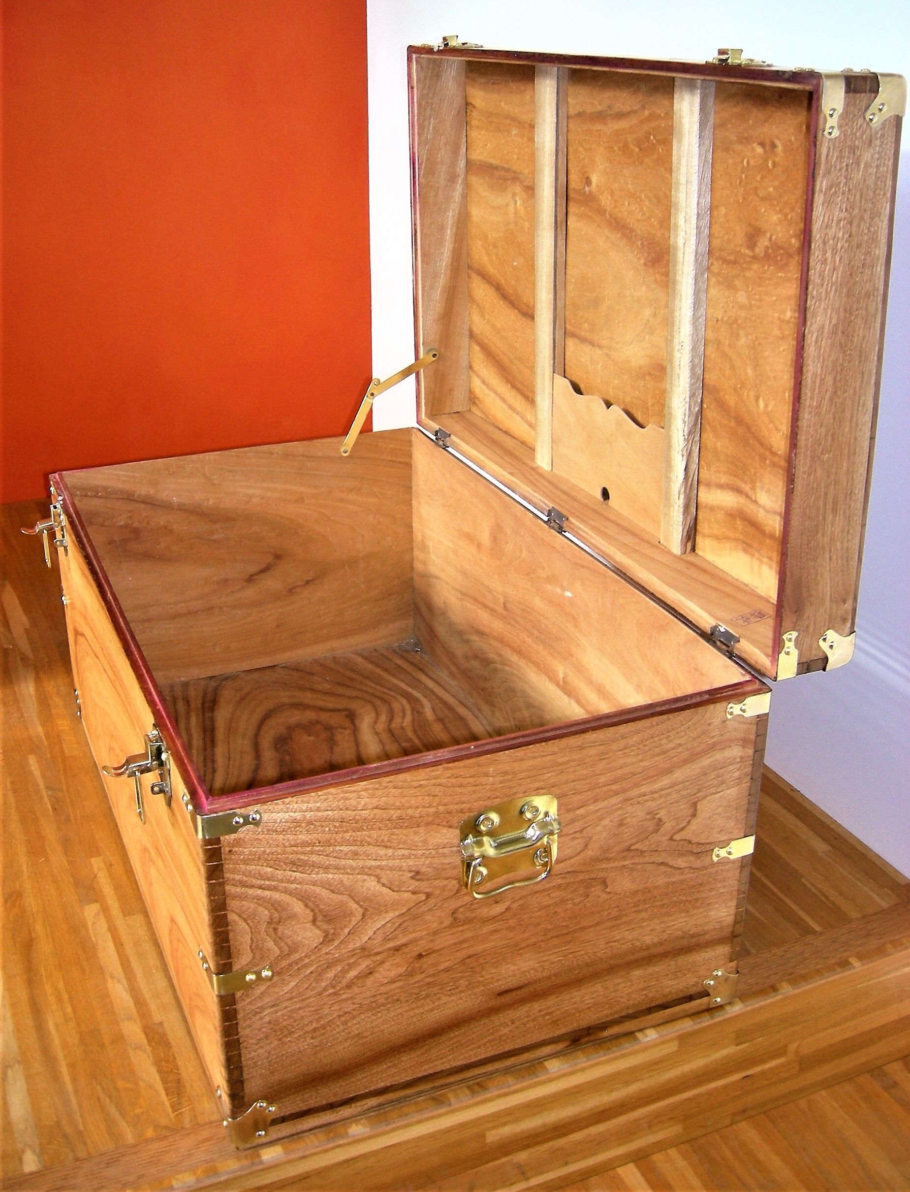 Trunk or Navy in the 19th camphor trunk