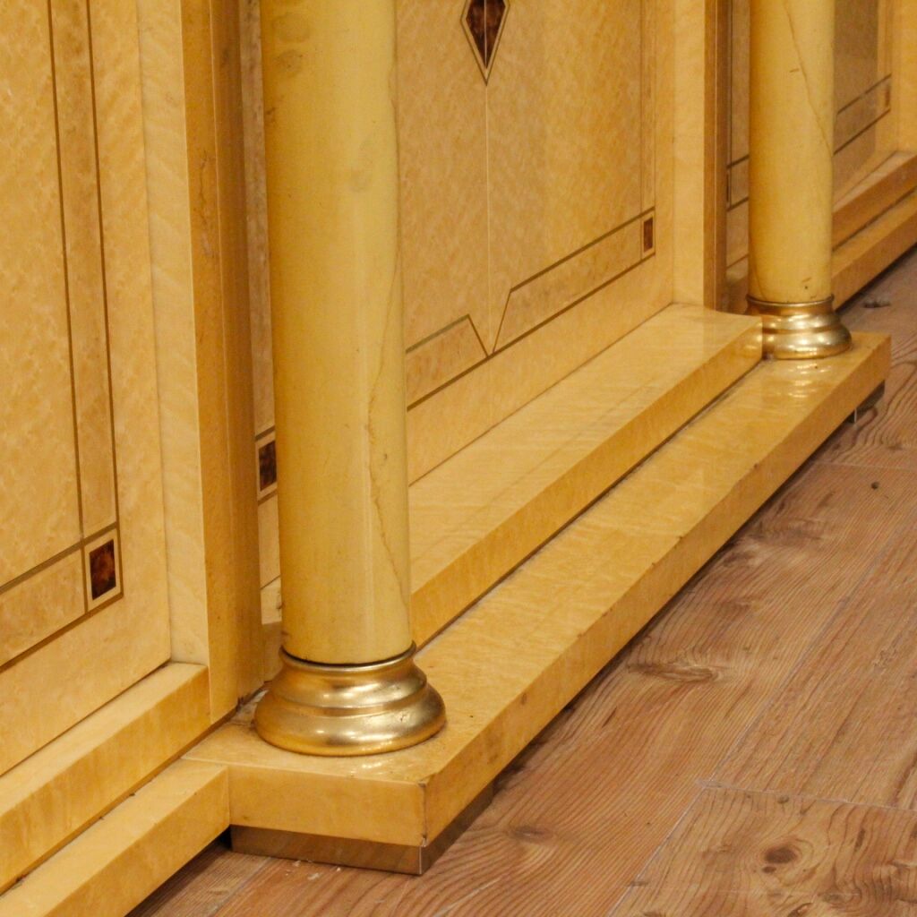 Bibliothèque italienne en bois