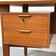 Danish Teak Desk with Drawers by H. Jørgensen for Fredericia, 1960s