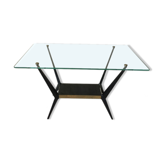 Glass coffee table "Angelo Ostuni"- 50s
