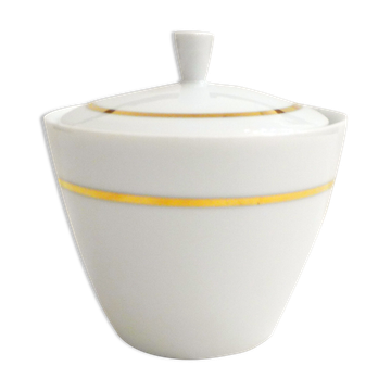 Baudour porcelain sugar bowl