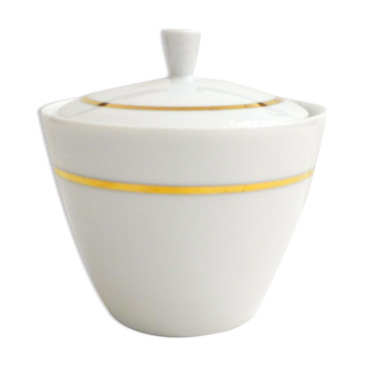 Baudour porcelain sugar bowl