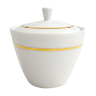 Baudour porcelain sugar bowl