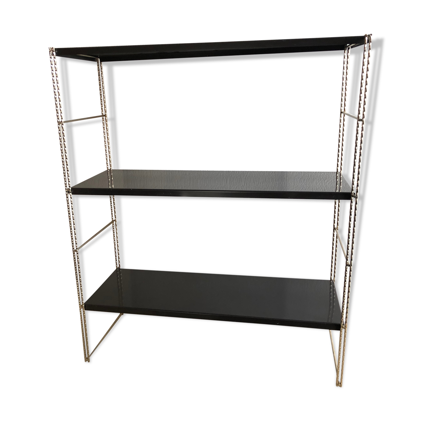 String shelf creation mofp gold and black