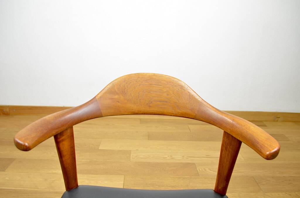 4 Fauteuils Danois en Teck Jacob Hermann  Randers Mobelfabrik 1960