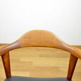 4 Fauteuils Danois en Teck Jacob Hermann  Randers Mobelfabrik 1960