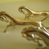 Silver metal knives in their origin box