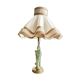 Lampe avec pied statuette asiatique en jade