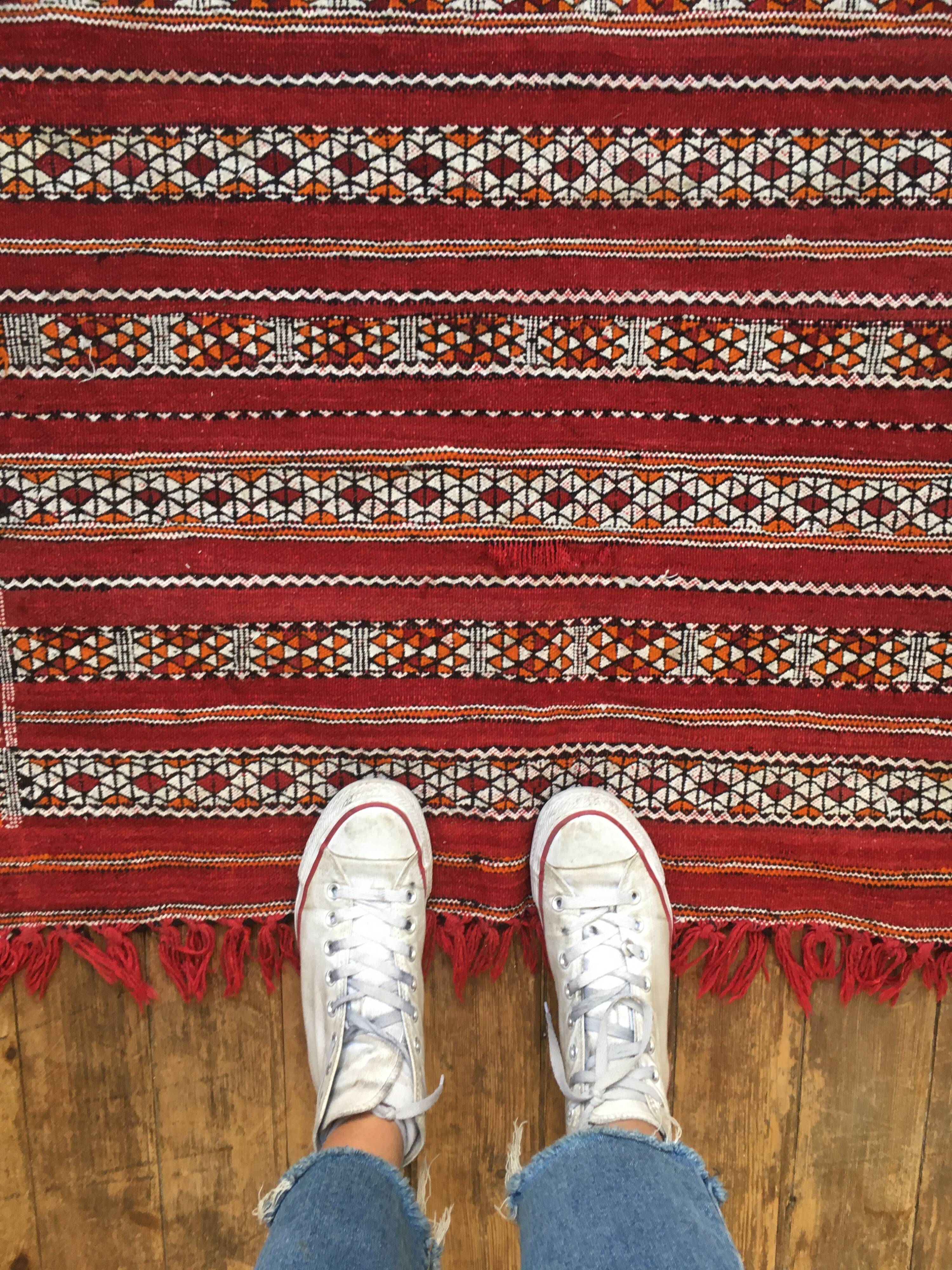 Vintage kilim carpet