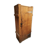 antique Wardrobe Vintage wardrobe made in a wooden crate