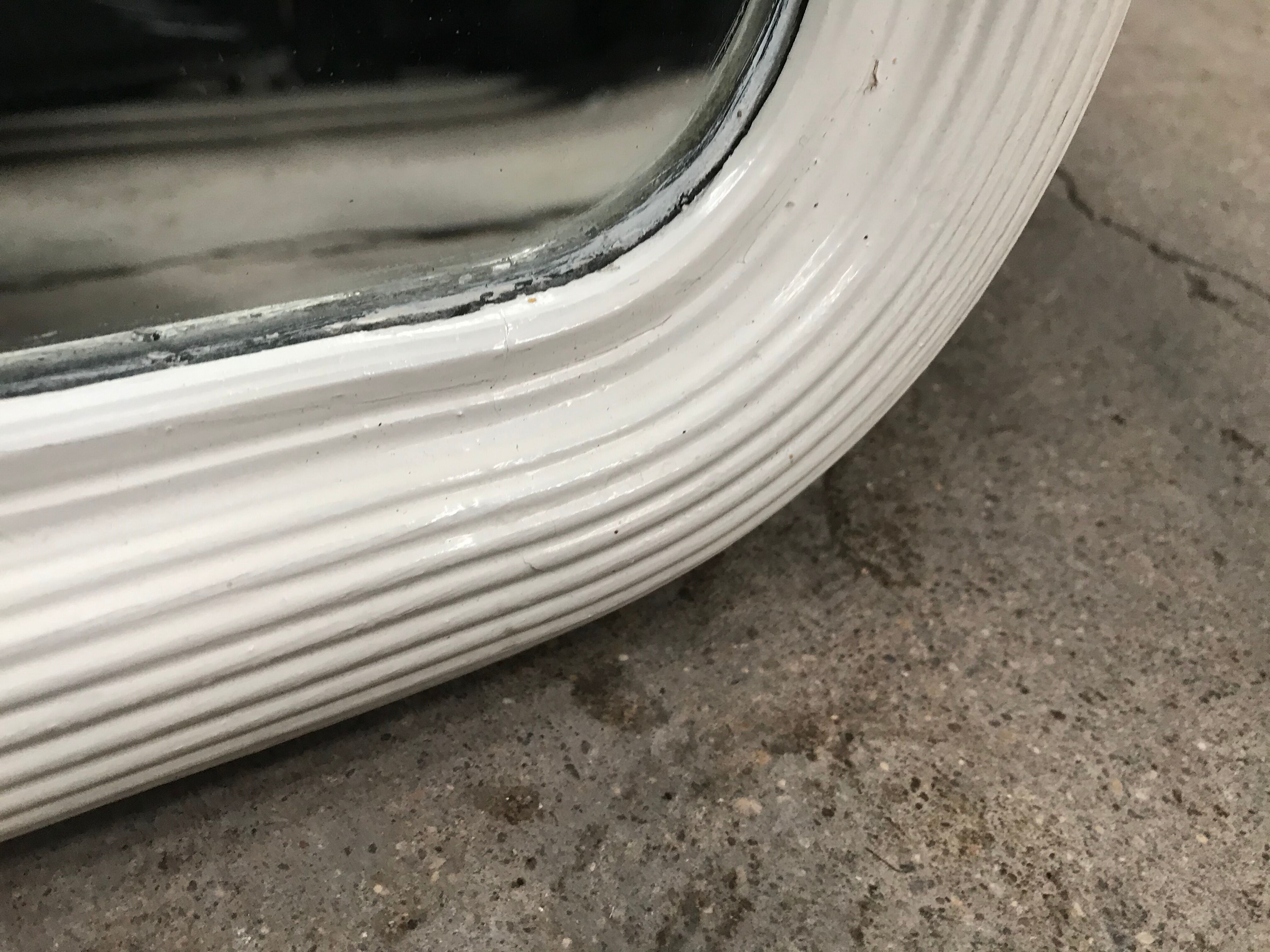 Mirror Louis Philippe white, 19th