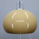 Guzzini Meblo floor lamp with plastic shade, Italy 1970 — Space Age chrome modern