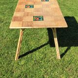 Rattan table