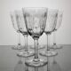 6 Baccarat crystal water/wine glasses, Molière model