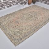 Oushak Vintage Floor Wool Rug sku1350