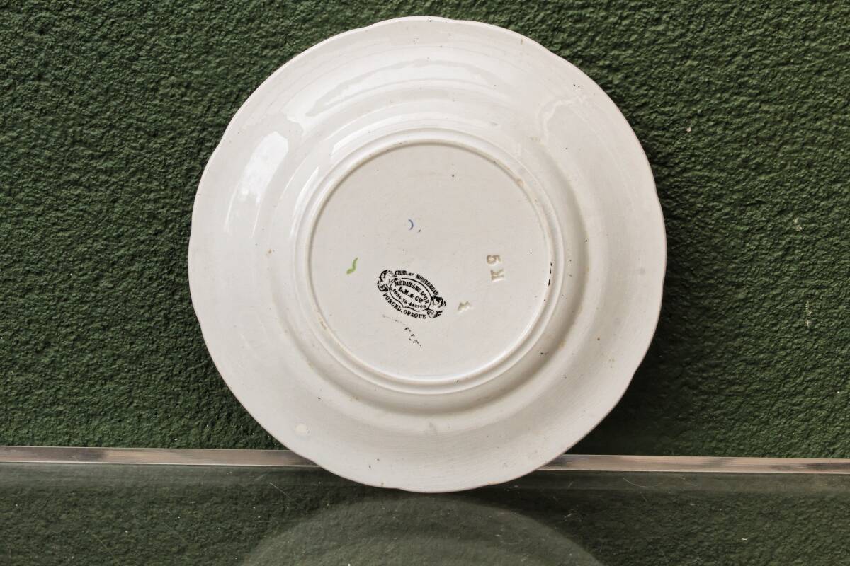 Set of 10 plates Creil & Montereau, Siege of Sebastopol, fine earthenware