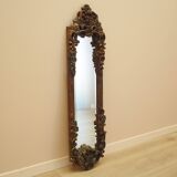 Mirror in a wooden frame, Italian design, 1960s, production: Italy