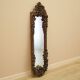 Mirror in a wooden frame, Italian design, 1960s, production: Italy