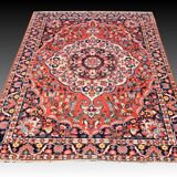 Persian Iran Saman Oriental Rug: 3.20 X 2.07 Meters - Made in