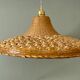 Vintag lampshade suspension in natural material