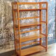 Bookseller's folding shelf