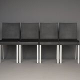 03 Chaises de salle à manger de Maarten van Severen pour Vitra. Lot de 4