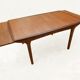 Table de repas design scandinave teck vintage 1960