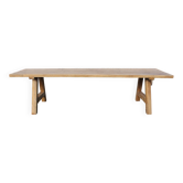 Grande table en teck recyclé