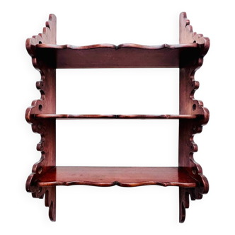 Ancienne étagère murale en bois