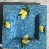 Large square dish with lemon pattern 33cm Aleya Slim