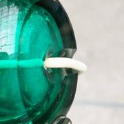 Mid-century Italian Murano glass table lamp from the 1950s.