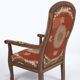 Boho Chic Suzani Embroidered Bergere Chair