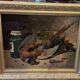 Painting still life Pheasant and Sparrow - Le ROUX