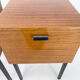 Set of mid-century bedside tables Czechoslovakia