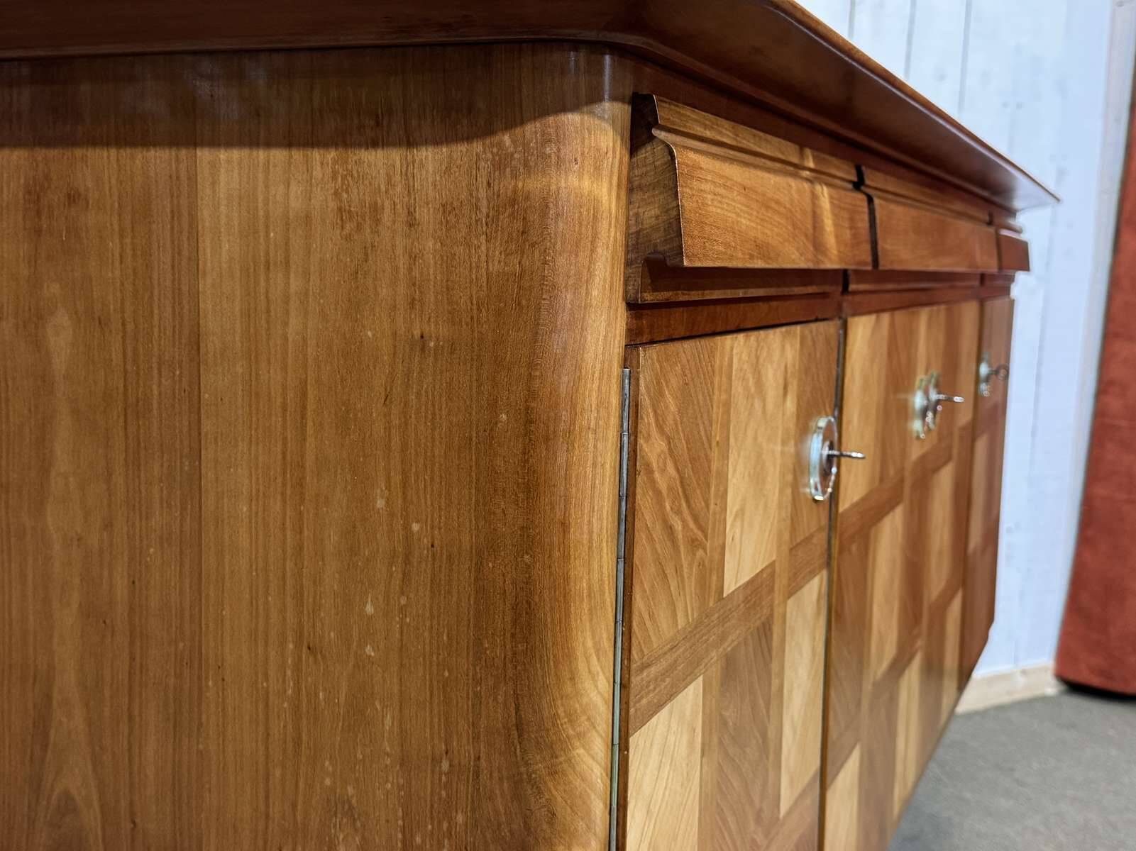 Art Deco enfilade signed Jorj Rual (1901-1986) dated 1935