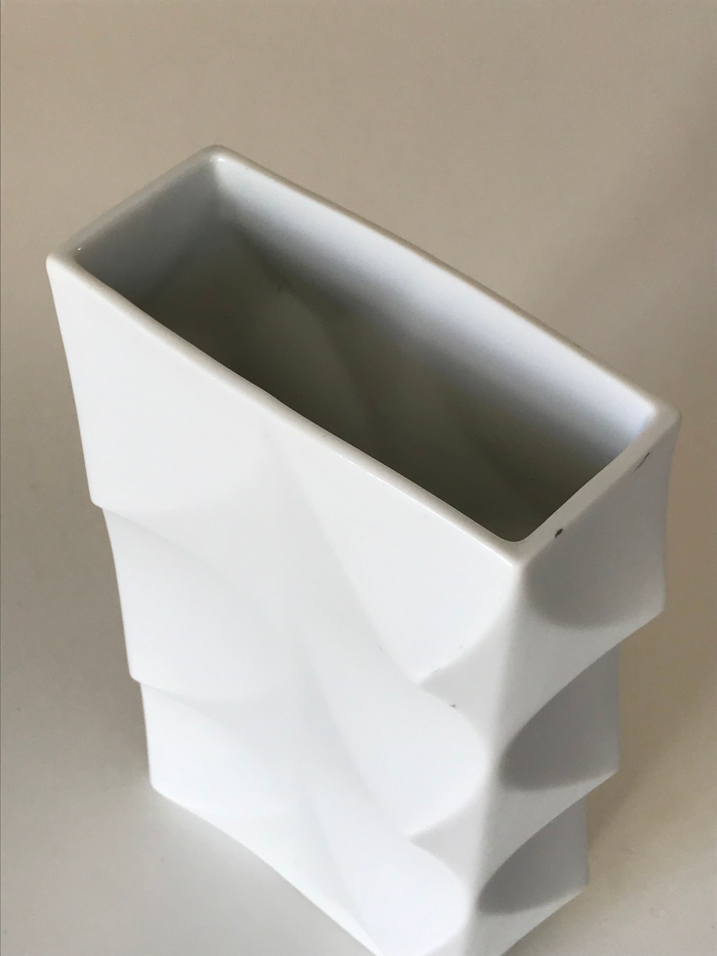 Vase biscuit vintage design annees 70