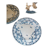 Longwy daisy plates