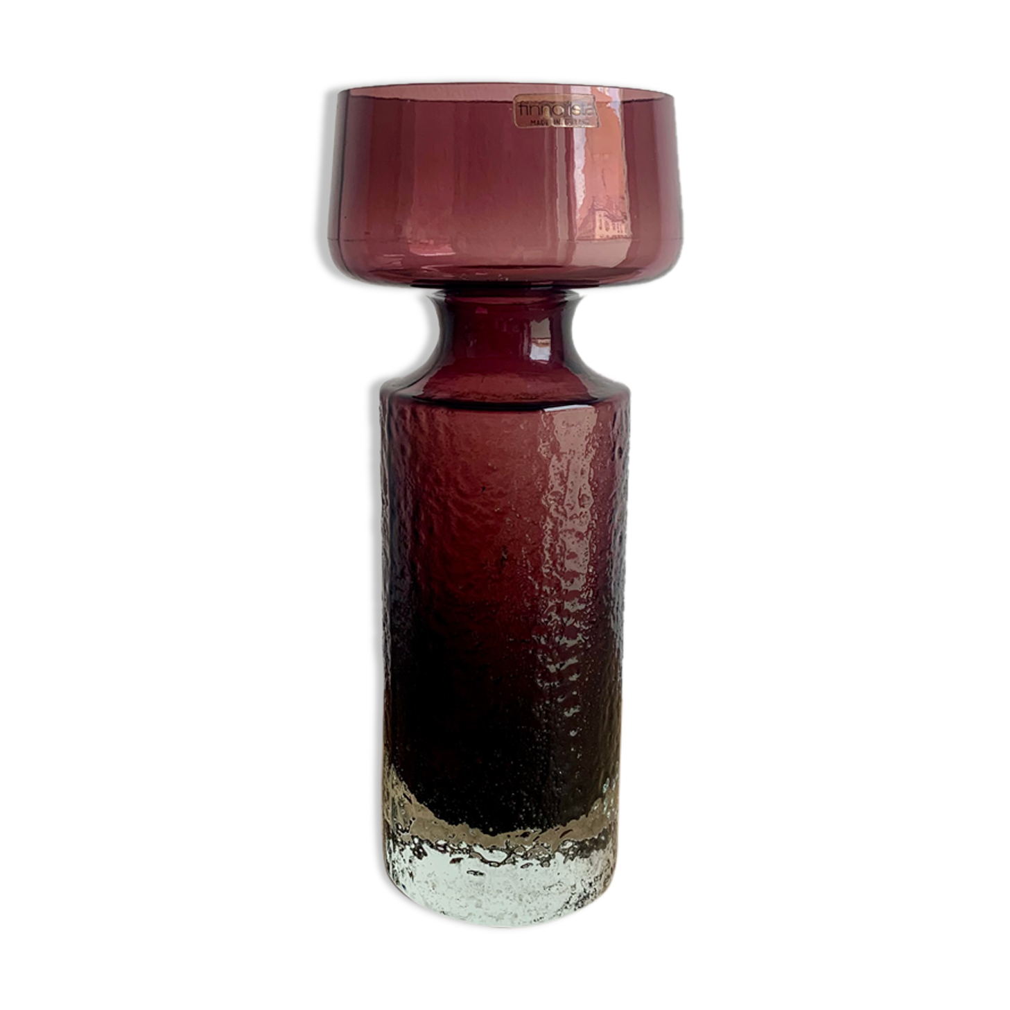 Vase Finncristall, Finland 1970s