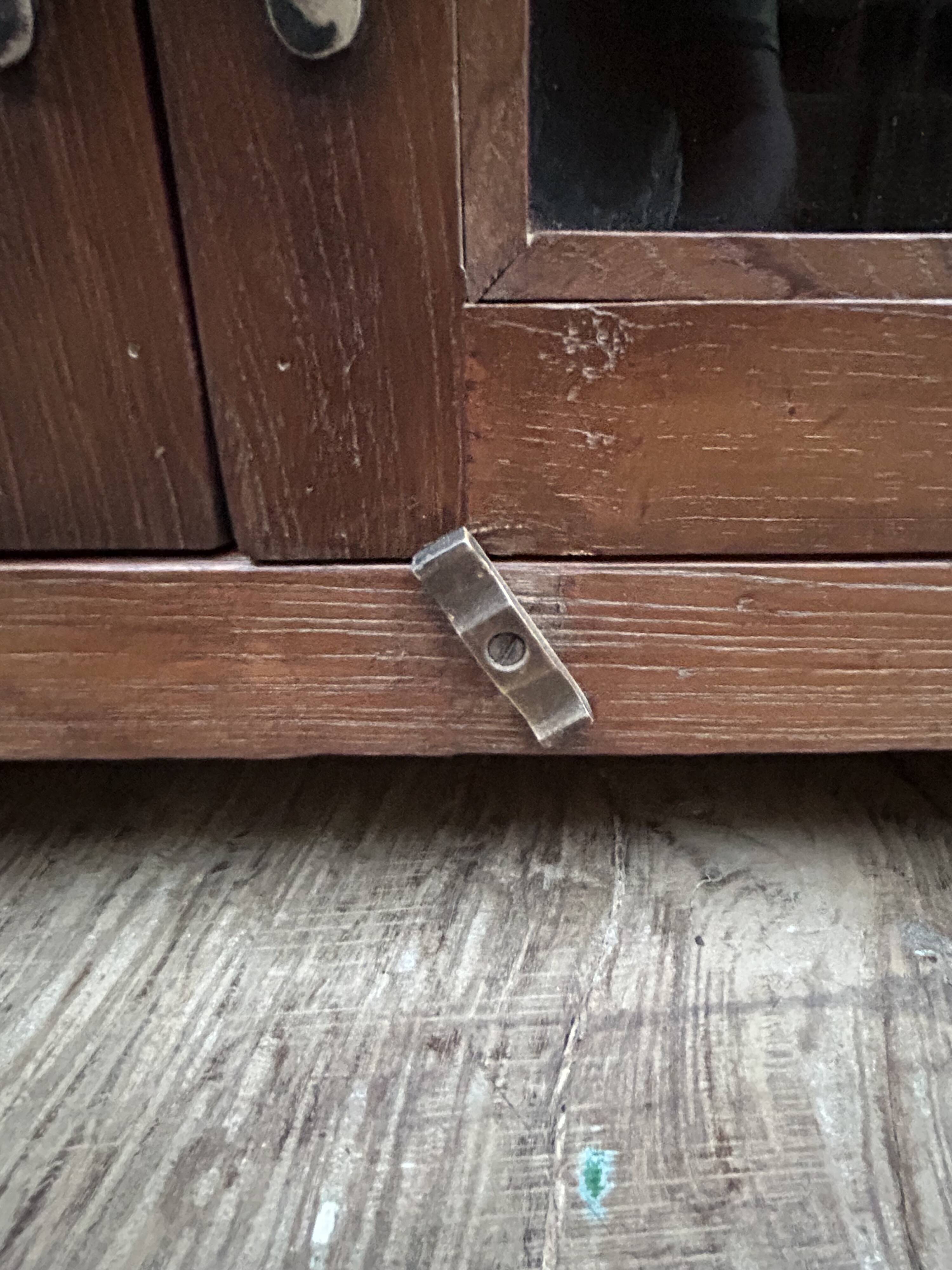 Buffet TV low unit in Burmese teak