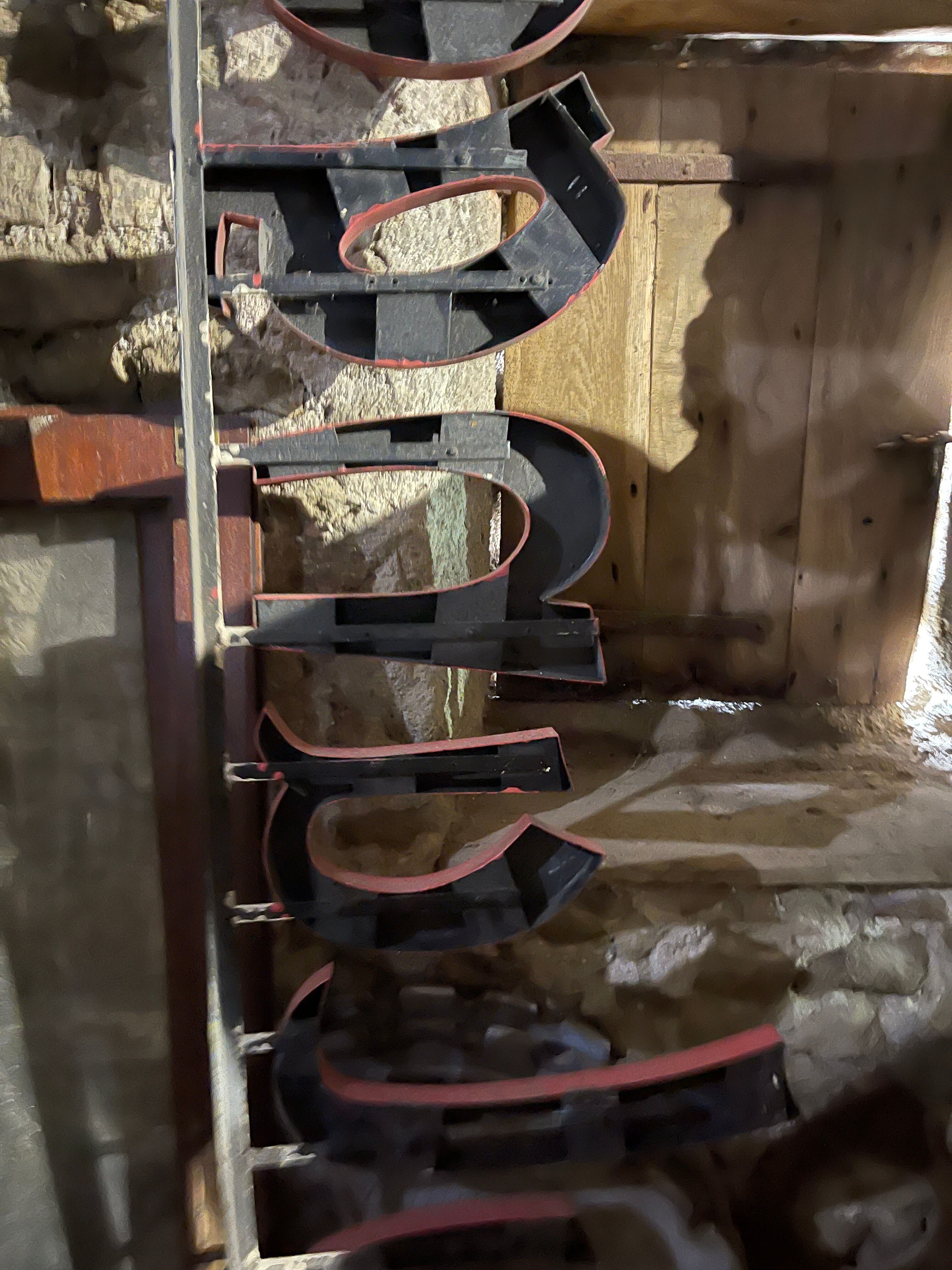 Former sign "bakery"