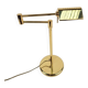 Regency Brass Adjustable Table Lamp from Egoluce, 1970s