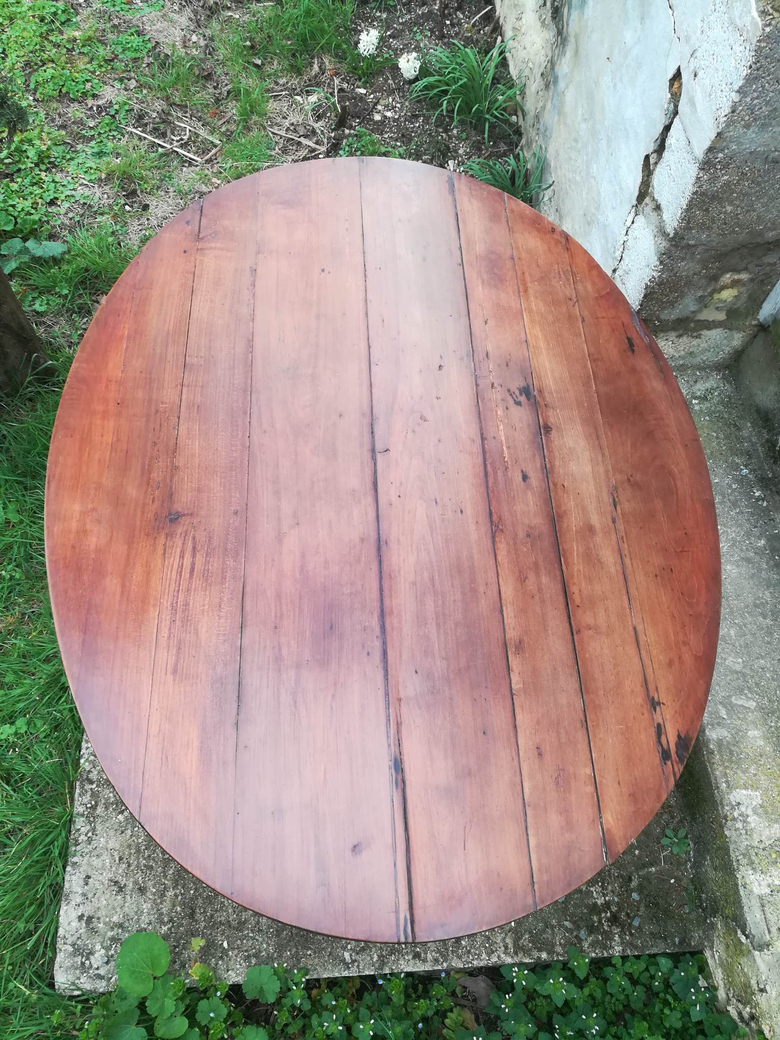 Harvest table Cognac 19th