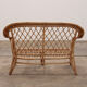 French Bohemian sofa made of bamboo from the 1960s.