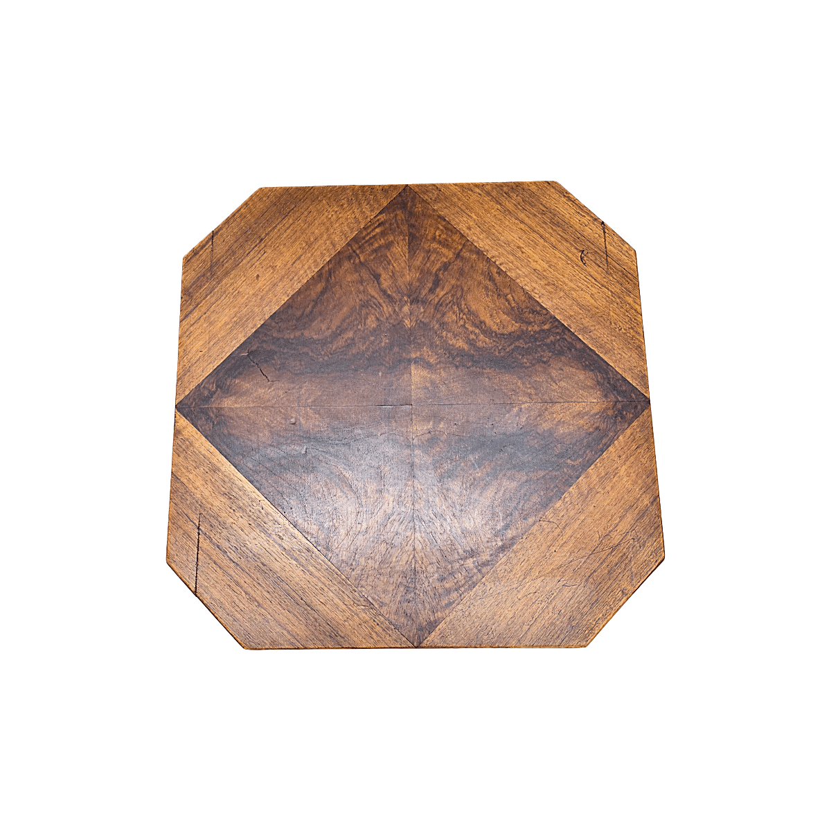 French Art Deco Octagon Side Table, 1930s