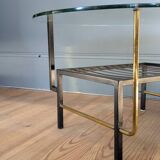 50s coffee table, asymmetrical design