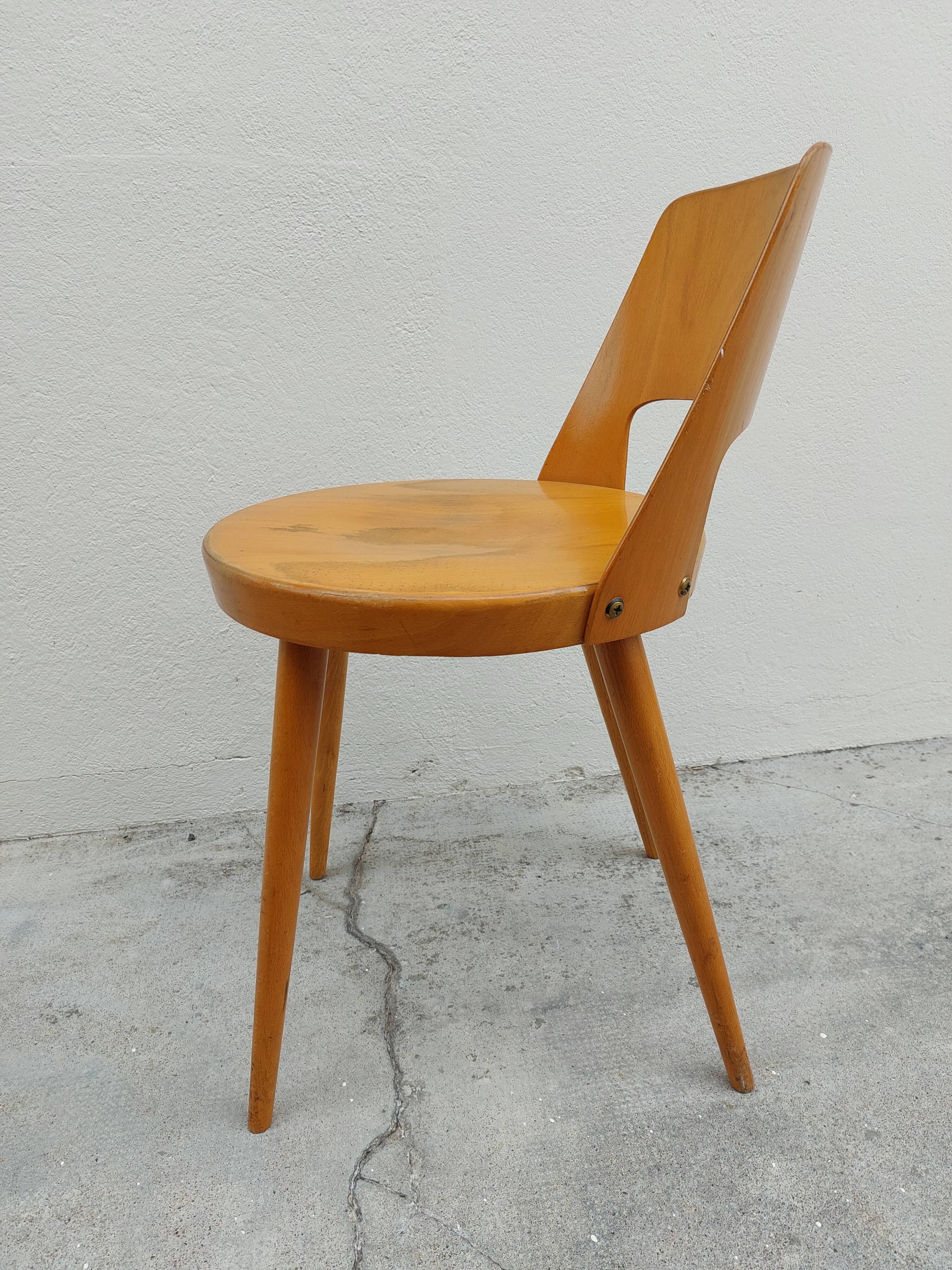 Baumann chair signed model Montor 1950